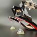 Women S Shoe And Bag Set Open Toe High Heeled Sandals With Spherical Acrylic Clutch Casual Everyday Wear_vogvips.com