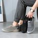 2026 New Summer Men's Flyknit Mesh Casual, Comfortable, Breathable Dad Shoes, Low-cut, Versatile, Non-slip,_vogvips.com