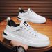 2024 Spring Thin Men's Small White Everything Comfortable Flat Sports Single Fashion With Student Casual Shoes_vogvips.com