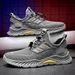 Summer Breathable Flyknit Sports Casual For Men, Korean Style Outdoor Travel Shoes, Quick-Lace Trendy Shoes_vogvips.com
