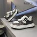 Sneaker Casual Mens Womens Designer Dissolved Sole Board Shoes Fashion Leather Fabric Breathable Height Increased Platfo_vogvips.com