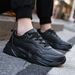 Plus Size Spring And Autumn Running Sports Teenagers Winter Travel Casual Men's Shoes Trendy Words_vogvips.com