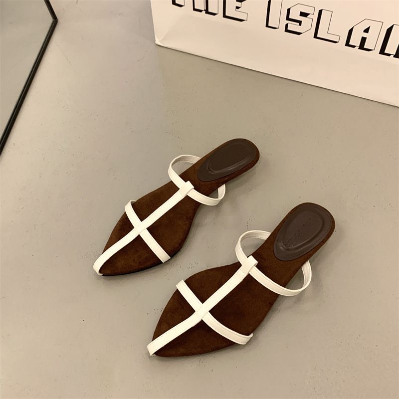 Fashion INS Trend Wedge Roman Women's Shoes Outdoor 2025 Summer Gold French Style Sandals High Heels_vogvips.com