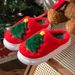 2024 New Christmas Tree Women's Home Unisex Autumn Winter Slippers Barcode Sticker Available_vogvips.com