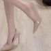 MTX 2025 Non-Chafing Nude High Heels Design Sense Temperament New Style Comfortable Thin Heel Niche Single Shoes For Women_vogvips.com