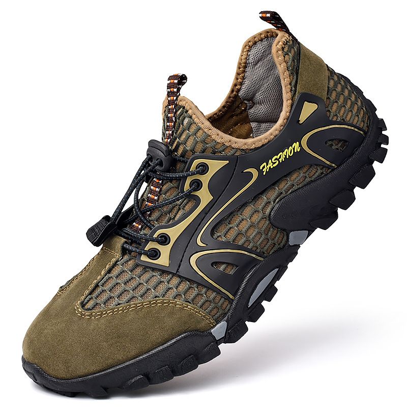 Summer Hiking Large Size Men's Shoes, Sports Outdoor Casual Sandals, Mesh Breathable Shoes_vogvips.com