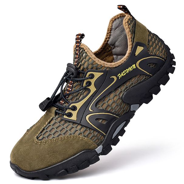 Summer Hiking Large Size Men's Shoes, Sports Outdoor Casual Sandals, Mesh Breathable Shoes_vogvips.com