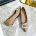 NEW Office High-heeled Shoes - Elegant French Style Pointed Toe Rhinestone Buttoned Suede Kitten Heel Four-season Women's Shoes_vogvips.com