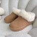 New Genuine Leather Integrated Wool Casual Loafers Fur Snow Boots Sangpo Village Warm Women's Winter Cotton Shoes_vogvips.com