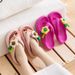 New Summer Platform Flip-flops Handmade Flower Soft-bottom Cloud Slippers Travel Holiday Beach Lady Cute Shoes Women Slides_vogvips.com