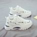 Summer New Breathable Mesh Children's Korean Edition Versatile Thick Sole Sports Casual Dad Shoes Women's_vogvips.com