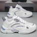 Dad's Trendy Summer New Breathable Mesh Casual Sports Men's Running Shoes_vogvips.com