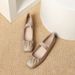 Style Flat Women 2024 Spring Autumn New Gentle Soft Sole Fairy Ballet Shoes_vogvips.com
