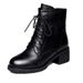 Women's Martin 2022 New Fashion British Style Soft Leather Mid-Heel Chunky Heel Versatile Short Boots Self-Sale_vogvips.com