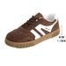 Faux Suede Brown Platform Sneakers Women Spring Non Slip Flat Heels Casual Walking Woman Thick Sole Vulcanize Shoes_vogvips.com