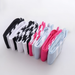 2 Pais Women's Ove The Knee Cotton Thigh High Socks Black White Blue Coloful Stiped Patten Fashion Casual Daily_vogvips.com