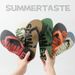 New Supermarket Style Men's Cross Legged Trawl Red Versatile Casual Thick Bottomed Beach Sandals For Outdoor Wear_vogvips.com