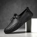 Men's Casual Leather Shoes Men's Soft-soled Octopus Outdoor Lace-up Driving Shoes Men_vogvips.com