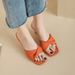 2026 Square-Toed Thin-Heeled Sandals For Women, Summer Fashionable Mid-Heel White High Heels, Soft Leather, Fairy-Style,_vogvips.com