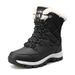 Women's Snow Boots 2023 New Winter Warm Fleece Line Thickene Northeast Outoor Skiing Cotton Shoes Sheepskin_vogvips.com