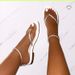 Wind Rhinestone For Women 2025 New Flat Bottomed Round Toe Sexy Sandals Sandal_vogvips.com