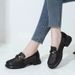 Summer Loafers Hollow Out Women's Single New Mesh Breathable Flat Soft Leather Slip-On Lazy Shoes_vogvips.com