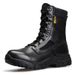 European Warm Series Outdoor Martin For Men, Black High-Top Leather Shoes, Hiking Men's Cotton Work Boots, Wool Snow Boots_vogvips.com