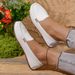 Women's Plus Size Slip On Loafers European And American Style Flat Shoes Autumn New Style_vogvips.com