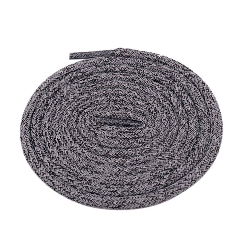 Shoelaces 4.5mm Round Variegated Wear Resistant Shoe Accessories Suitable For Men And Women's White Shoes, Sports Shoes And Casual Shoes_vogvips.com