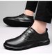 Inner Height Increase Cm Men's Casual Leather Shoes With Cotton Thermal Pattern Lace-up Hole Shoes Staff Shoes_vogvips.com