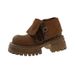 Camel-Colored Chunky-Sole Women's Martin Boots_vogvips.com
