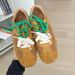 Flat replacement breathable two tone shoelaces, German training women's casual soft sole, mesh leather version, Forrest_vogvips.com