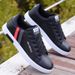 Spring New White Casual Sports Teenagers Low Top Flat Men's Trendy Shoes_vogvips.com