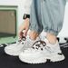 for Mens White Platform Sneakers Fashion Versatile Board Men's Simple Niche Comfort Sports Shoes Tenis Masculino_vogvips.com