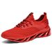 Summer Red Shock Absorbing Sports And Casual Running Heightened Men's Blade Jinjiang Shoes_vogvips.com