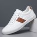Men's Fashionable Casual Sports Sneakers - Round-Toe Lace-Up Design, Offering A Comfortable Experience Suitable For All_vogvips.com