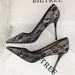 European And American Sexy Slimming High Heels Women's Shoes Slim Heels High Heels Shallow Mouth Pointed Mesh Hollow Lace Single Shoes_vogvips.com