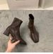 High Heels, Ankle Boots, French Ankle Boots, New Fleece Style 2026 Women's Boots For Spring And Summer_vogvips.com