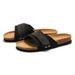 RUIZUSTOCK Spring And Summer New Cork Sole Slide Sandals Korean Style Men's Beach Shoes Matte Student_vogvips.com