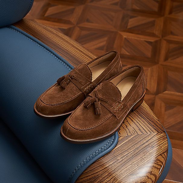 Men's Shoes Leather Shoes, British Style, New Patent Leather, Glossy Finish, Versatile Slip On Loafers, Casual Style, Tassel Shoes._vogvips.com