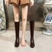 Women's Long 2025 New Winter High Tube Leather Thick Heel Square Toe Brown Over-the-Knee Boots_vogvips.com