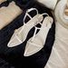 Grape Mom Style Elegant Wedge Pointed Personality High Heels One-Strap Open Toe Buckle Sandals For Women Genuine Leather_vogvips.com