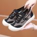 2025 Spring German Training Women's Vintage Thick-Soled Sports Soft-Soled Comfortable Old Beijing Cloth Shoes, Forrest_vogvips.com