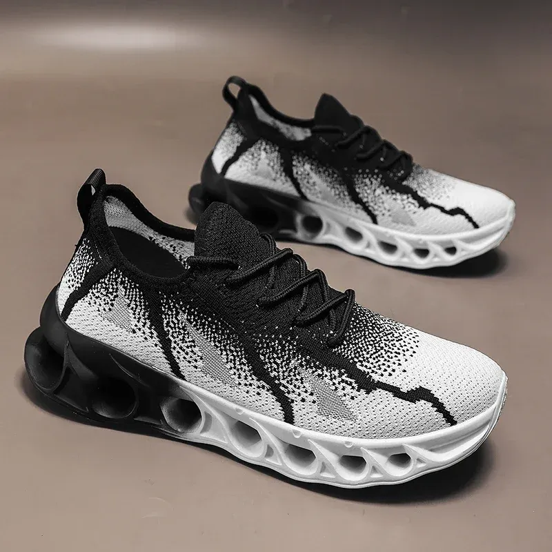 men's Running Shoes, Lightweight Mesh, Breathable And Comfortable Flat Soft Tennis Shoes, Blade Sports Shoes For Men_vogvips.com