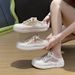 Little White Shoes Female And Female Students Leisure Sports Versatile Board Shoes Street Shooting_vogvips.com