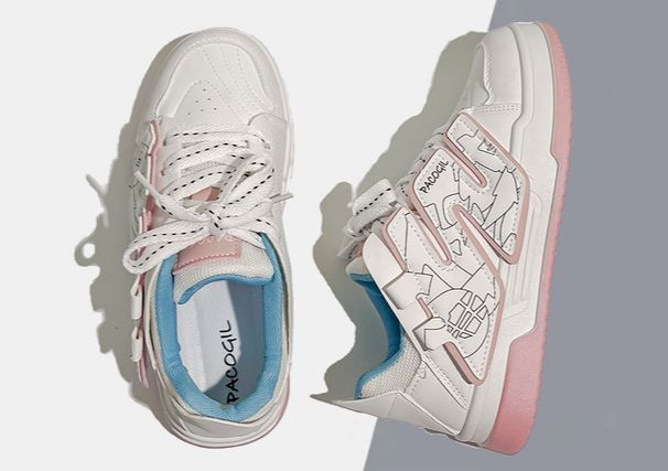 Women's Shoes Casual Sports Shoes College Style Fashionable And Versatile Sneaker School_vogvips.com