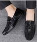 Loafers Casual Leather Leather Shoes Men's Gauntlets Casual Shoes Soft Sole Lazy Doudou Shoes_vogvips.com