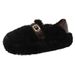 Women's Cozy Slip-On Fur Lined Loafers With Thick Sole - Winter & Fall Casual Comfort Shoes For Everyday Wear - Available In Sizes 35-40_vogvips.com