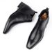 Men's Small Square Head Men's Shoes All Fashion Men's Ankle Boots Ankle Boots_vogvips.com
