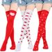Valentine's Day dates will have over-the-knee stockings and love stockings_vogvips.com